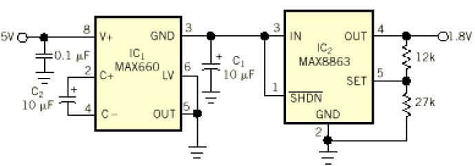 1.8V DC to DC Single Output Power Supply for Notebook