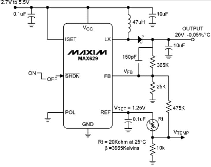 20V DC to DC Single Output Power Supply for LCD TV