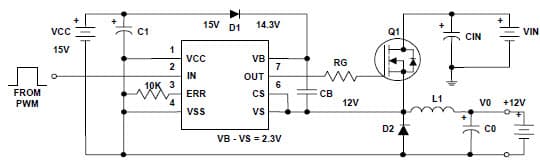 12V MOSFET Power Driver for Battery Charger