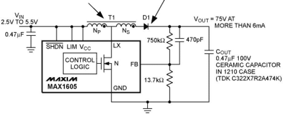 75V DC to DC Single Output Power Supply for Industrial