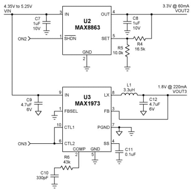 1.8V, 3.3V DC to DC Single Output Power Supply for DSL Modem