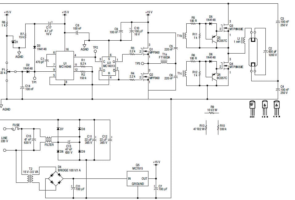 Electronic Lamp Ballast Design Evaluation Board