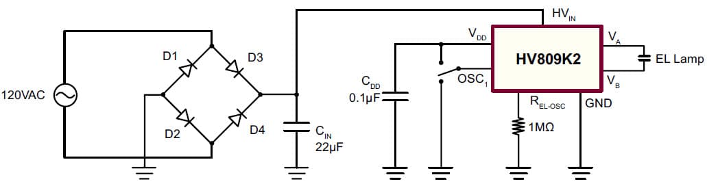 1-Lamp, 0.66W General Lamp Driver for Portable