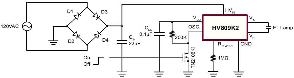 1-Lamp, 0.66W General Lamp Driver for Portable