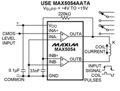 Single-coil latching relay drivers