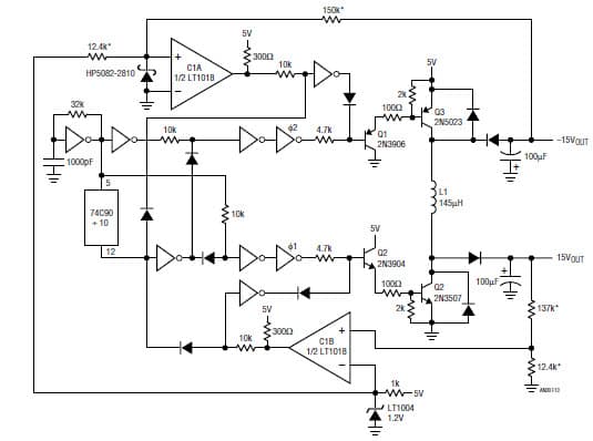 Single Inductor Regulated Converter (5V to 15V)