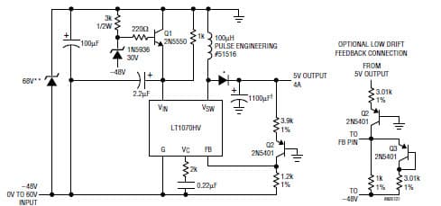 Non-Isolated Regulator ( 48V to 5V)