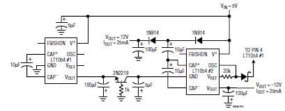 Switched Capacitor Converter (5V to 12V)