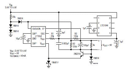 Regulator (3.5V to 5V)