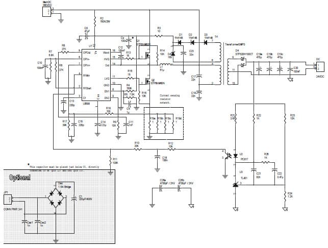 150W, 24V DC to DC Single Output Power Supply