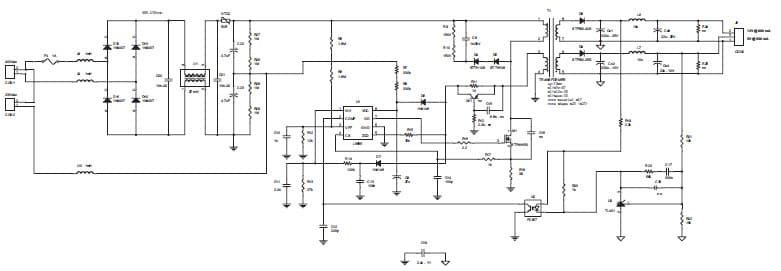 10W, 5V, 12V AC to DC Multi-Output Power Supply for 3-Phase Motor Drive