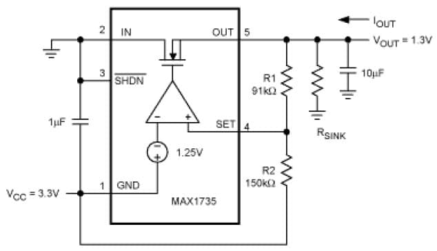 1.3V DC to DC Single Output Power Supply for Access Control