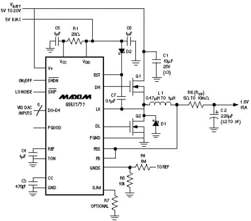 1.6V DC to DC Single Output Power Supply for Desktop PC