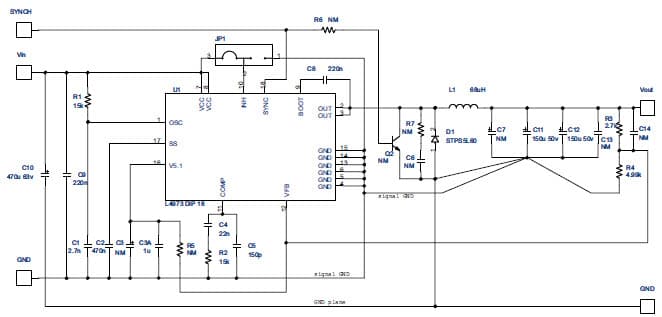 5.1V DC to DC Single Output Power Supply for Lighting