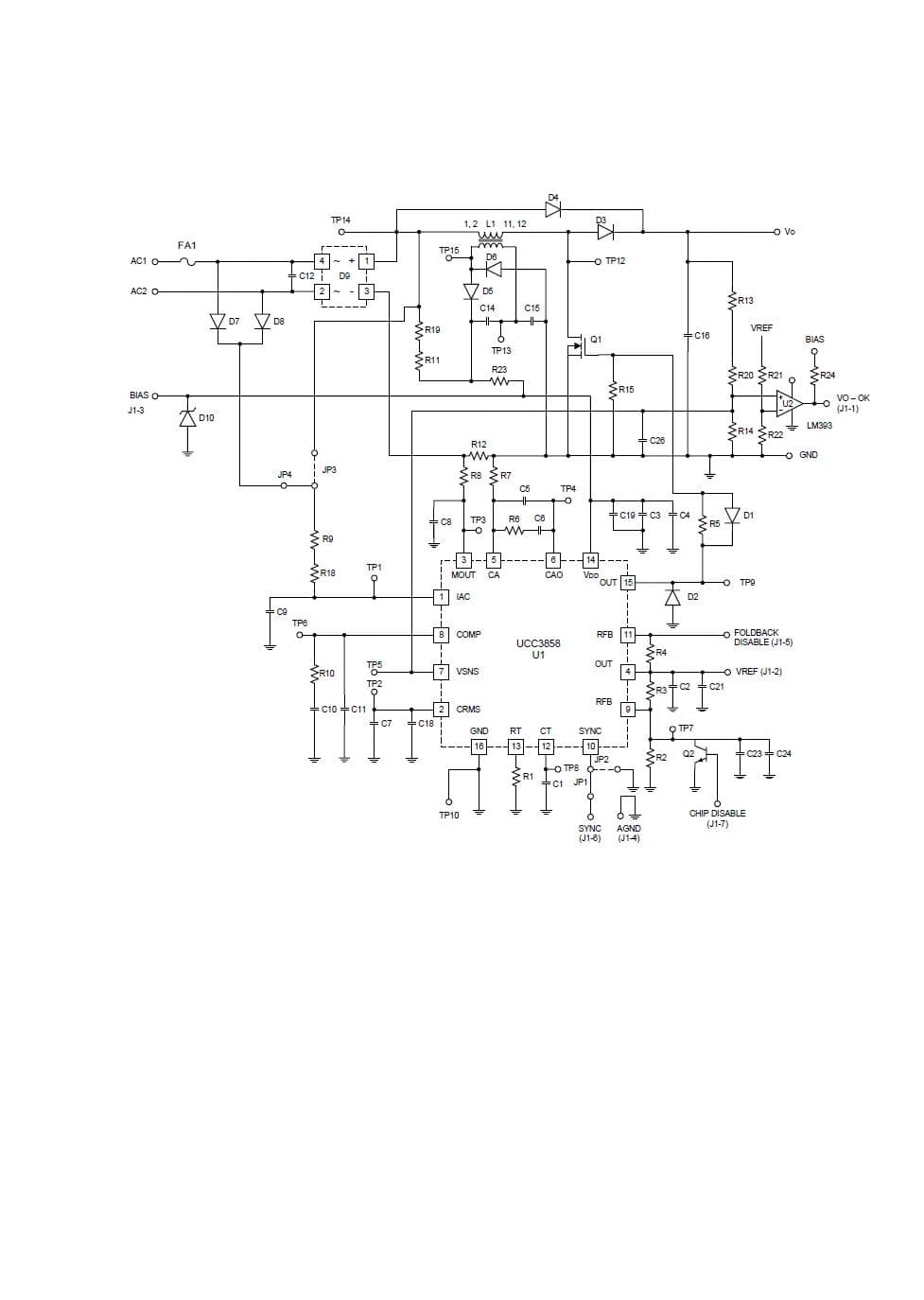 SLUA214, Evaluation Board for UCC3858 Energy Star PFC Controller