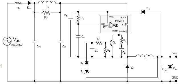 12V AC to DC Single Output Power Supply