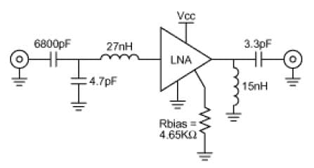 Tune the MAX2530 LNA for 450MHz CDMA2000 Operation