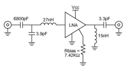 450MHz, 14dB RF Amplifier for Cellular Phone