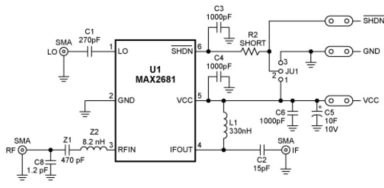 Up-Down Converter and Mixer for ISM-band Wireless