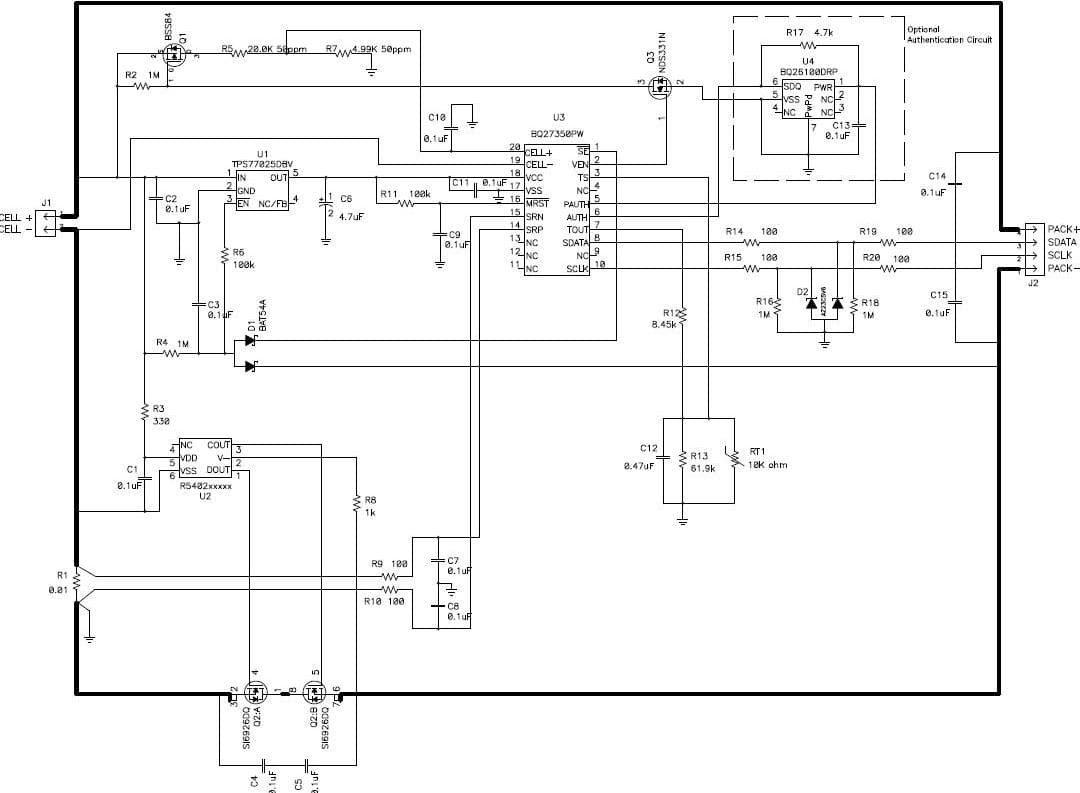 4.2V, 1-Cell, Lithium-Ion/Lithium-Polymer Battery Cell Fuel Gauging for Data Acquisition System