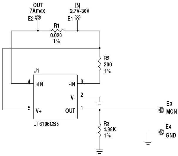 2.7 to 36V Analog Amplification for Power Management