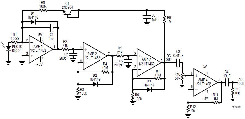 ±5V Analog Amplification for Portable