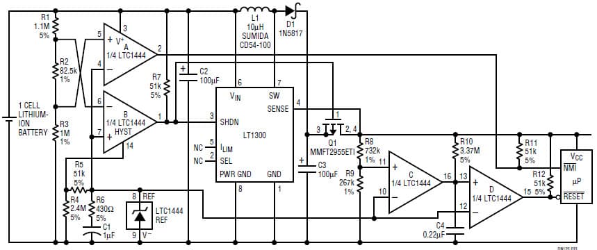 5V Analog Amplification for Battery Management