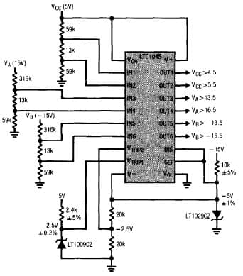 5V Analog Amplification for Wired Networking