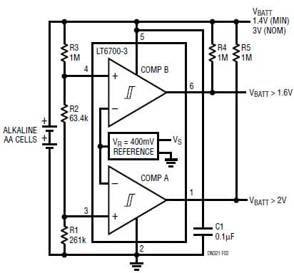 1.4 to 18V Analog Amplification for Portable