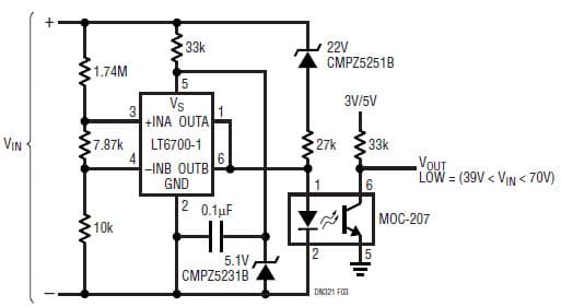 1.4 to 18V Analog Amplification for Portable