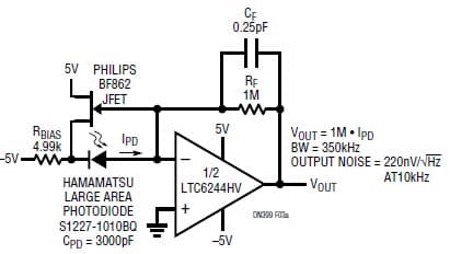 ±5V Analog Amplification for Portable Medical Instrumentation