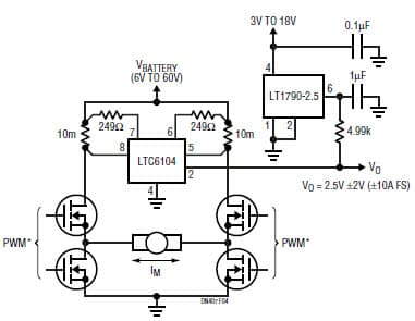 Analog Amplification for Power Management