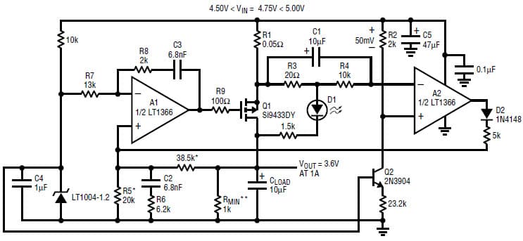 3, 5V Analog Amplification for Portable