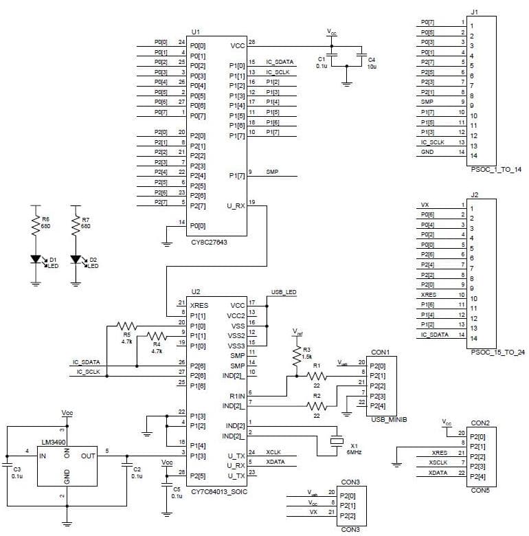 PSoC Embedded System for Industrial