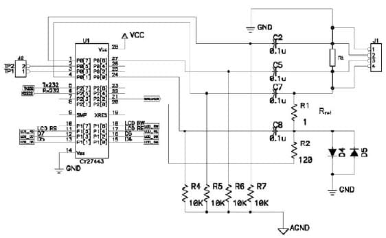 Sensing - CPU and Measuring Equipment of Lock-in Milliohm Meter