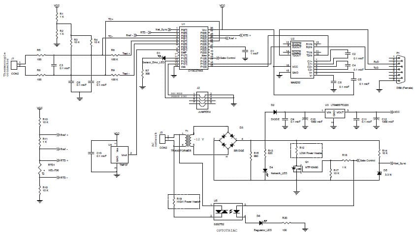 PSoC Embedded System for Industrial