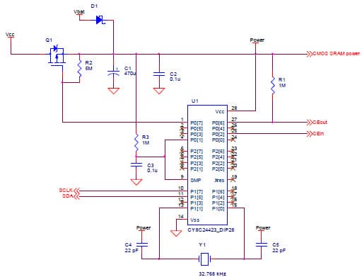 CY8C24xxxA PSoC Non-Volatile Memory Controller