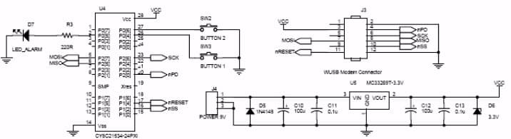 Remote Keyless Entry Car Alarm with Floating Code for RC Design