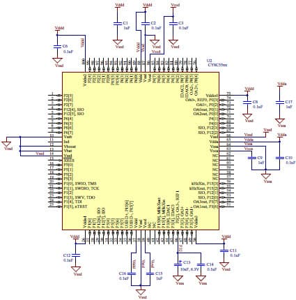 PSoC Embedded System for Industrial