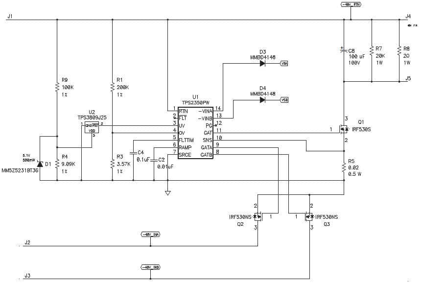 Hot-Swap Controller for Distributed Power System