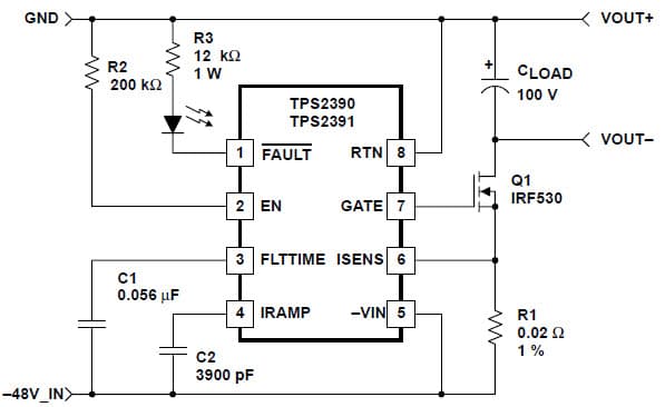 Hot-Swap Controller for Backplane Distributed Power