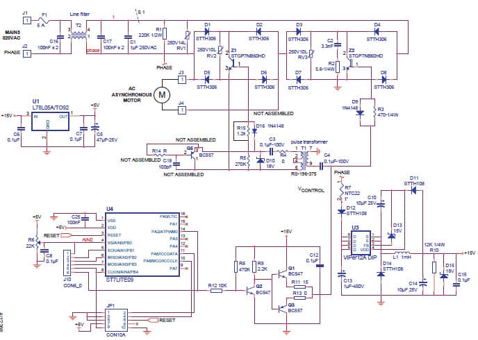 AN2316: Application Circuit Improved ST7LITE05 AC Chopper Driver Solution