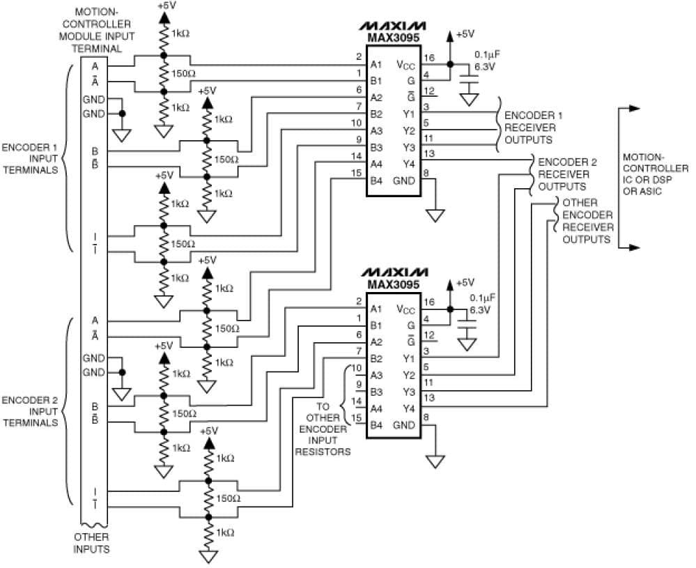 5V RS-485 Transceiver for Servo Motor