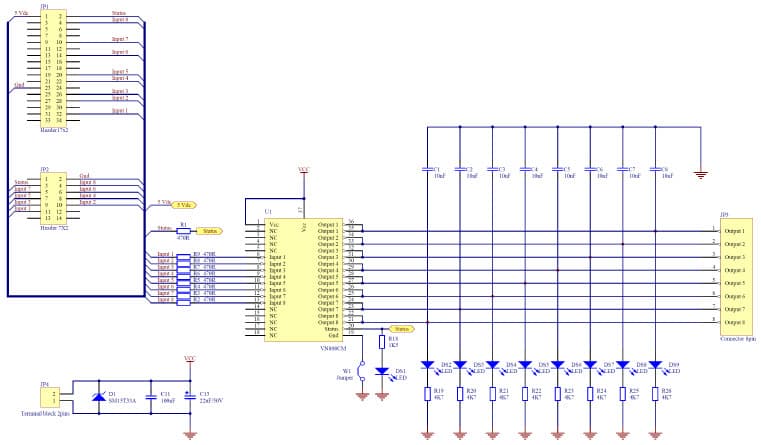 3V Contactor Power Driver for Programmable Logic Controller