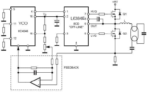 MOSFET Power Driver for L6384E C 3-phase motor control