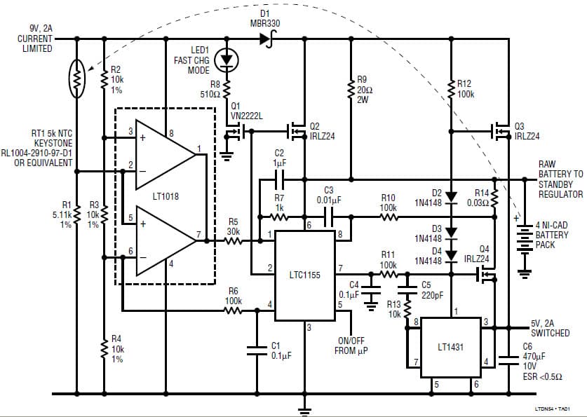 12V MOSFET Power Driver for Notebook