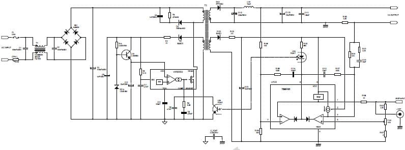 40W, 4-LEDs White LED Driver for Lighting