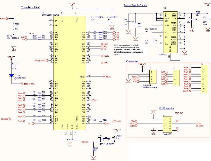 3-LEDs General LED Driver for Power Line Communication