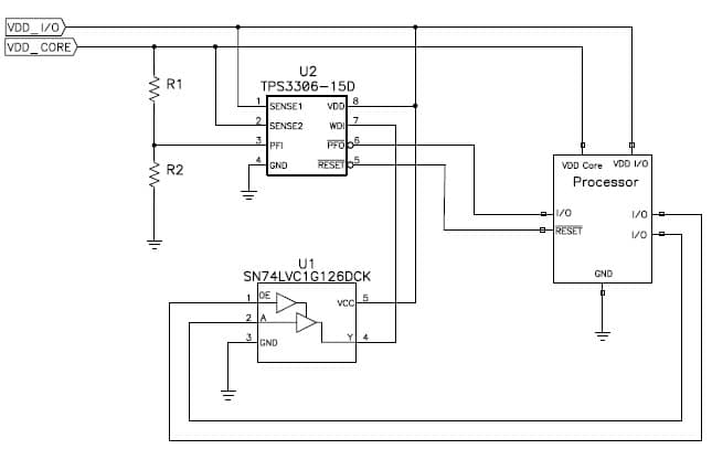 Microprocessor Power Supervisory for Automotive