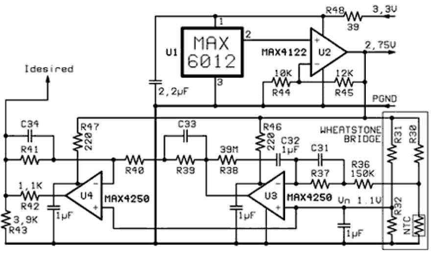 Temperature Sensor for Thermoelectric Cooler